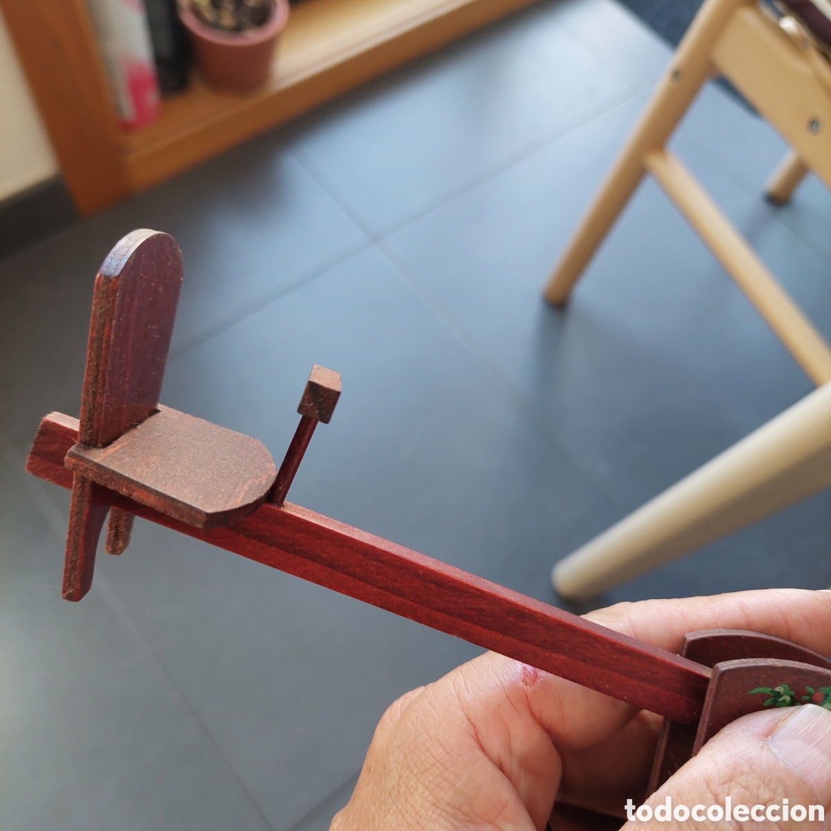 Segunda mano: Balancin de madera mu&ntilde;ecas - Foto 5