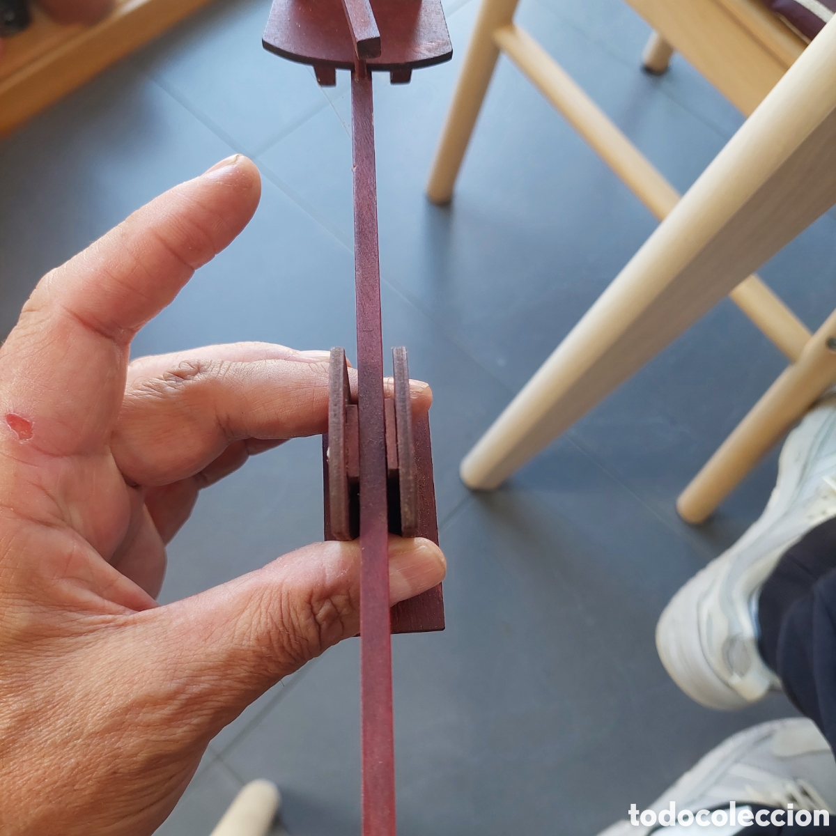 Segunda mano: Balancin de madera mu&ntilde;ecas - Foto 6
