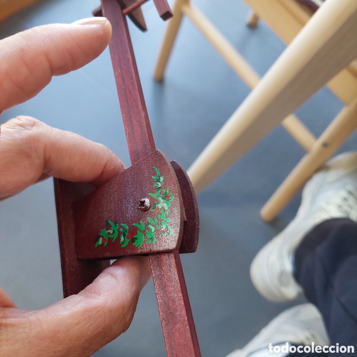 Segunda mano: Balancin de madera mu&ntilde;ecas - Foto 7
