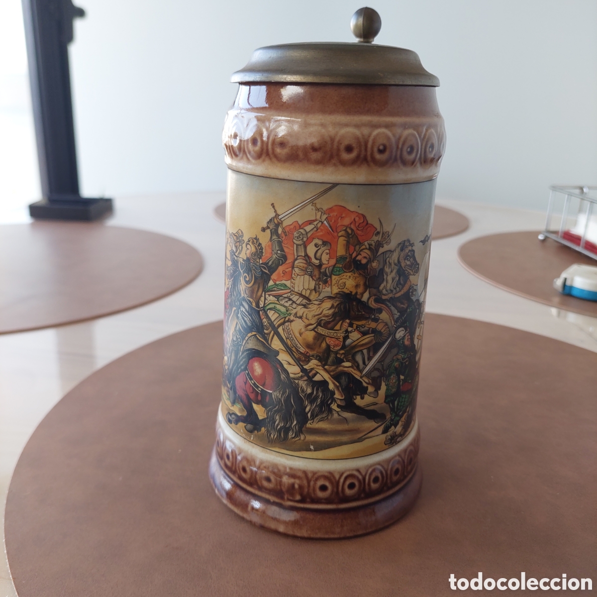 Segunda mano: Jarra de cerveza con firma. - Foto 2