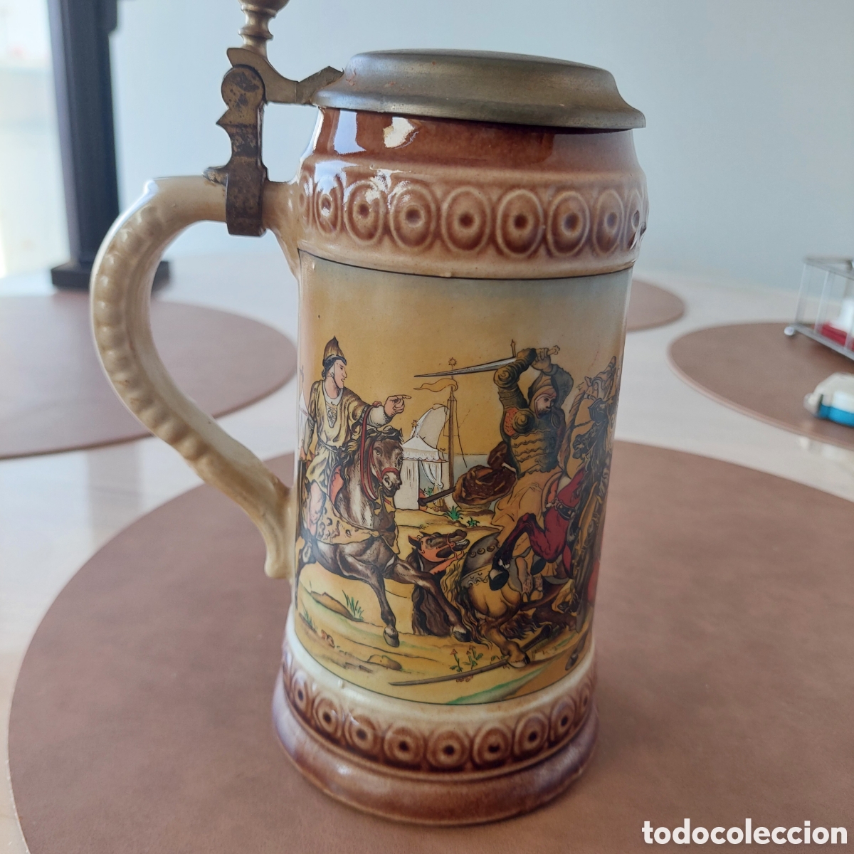 Segunda mano: Jarra de cerveza con firma. - Foto 4