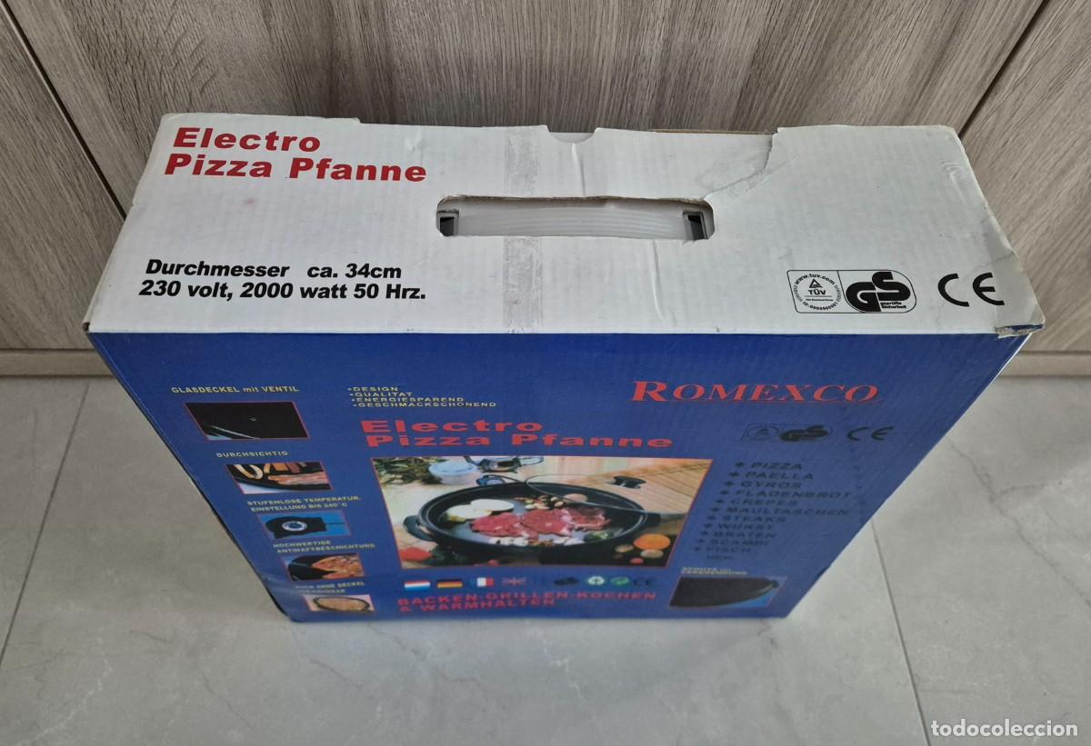 Segunda mano: Sart&eacute;n el&eacute;ctrica Romexco Pizza Pfanne - Foto 4