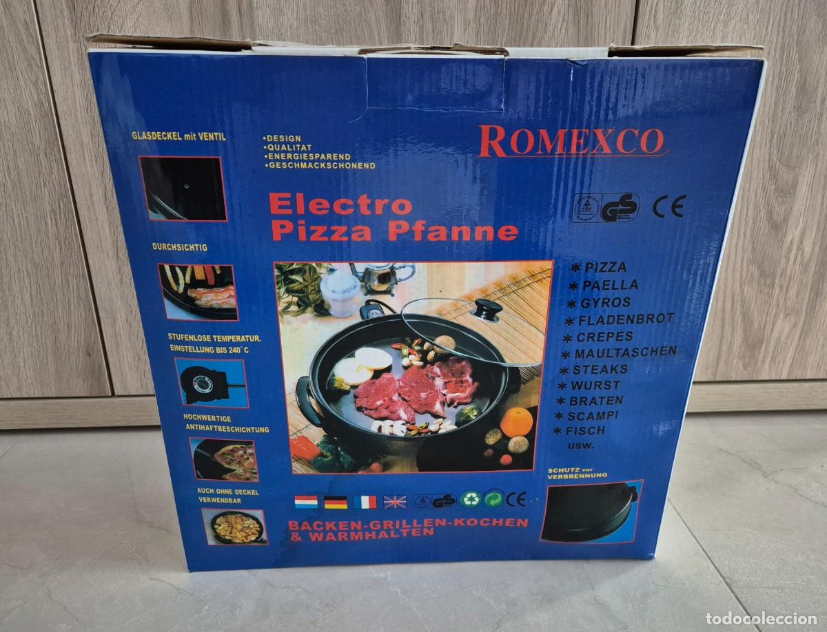 Segunda mano: Sart&eacute;n el&eacute;ctrica Romexco Pizza Pfanne - Foto 5