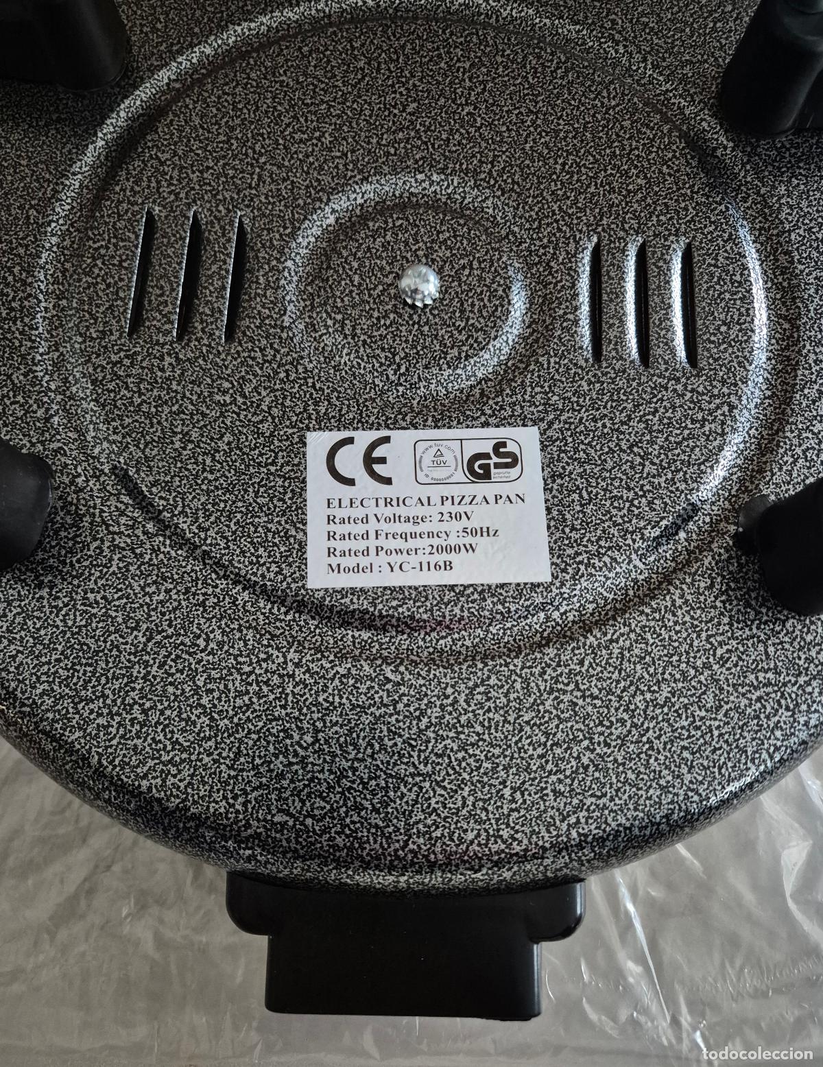 Segunda mano: Sart&eacute;n el&eacute;ctrica Romexco Pizza Pfanne - Foto 10