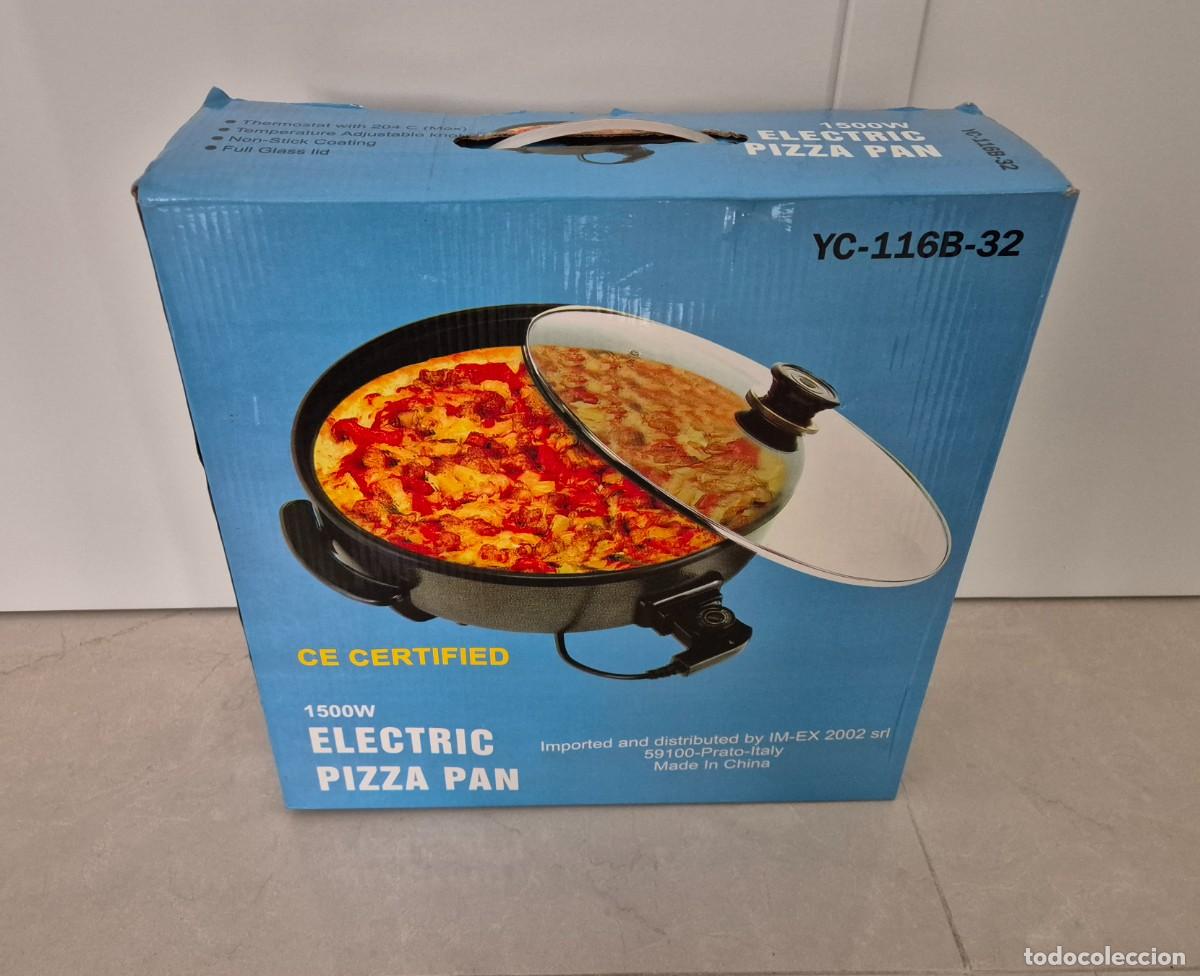Segunda mano: Cazuela el&eacute;ctrica multiusos Pizza Pan Electric
