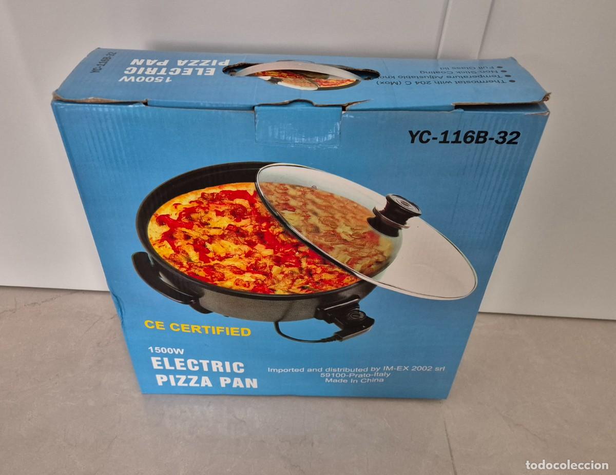 Segunda mano: Cazuela el&eacute;ctrica multiusos Pizza Pan Electric - Foto 2