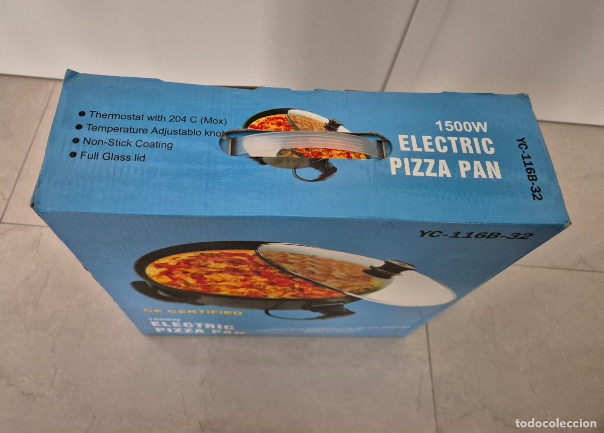 Segunda mano: Cazuela el&eacute;ctrica multiusos Pizza Pan Electric - Foto 3