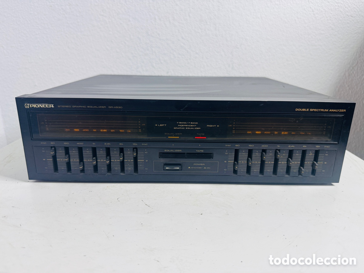 Segunda mano: Pioneer GR-X530 Stereo Graphic Equalizer 2 x 7 Band Spectrum Analyzer Japan 1980
