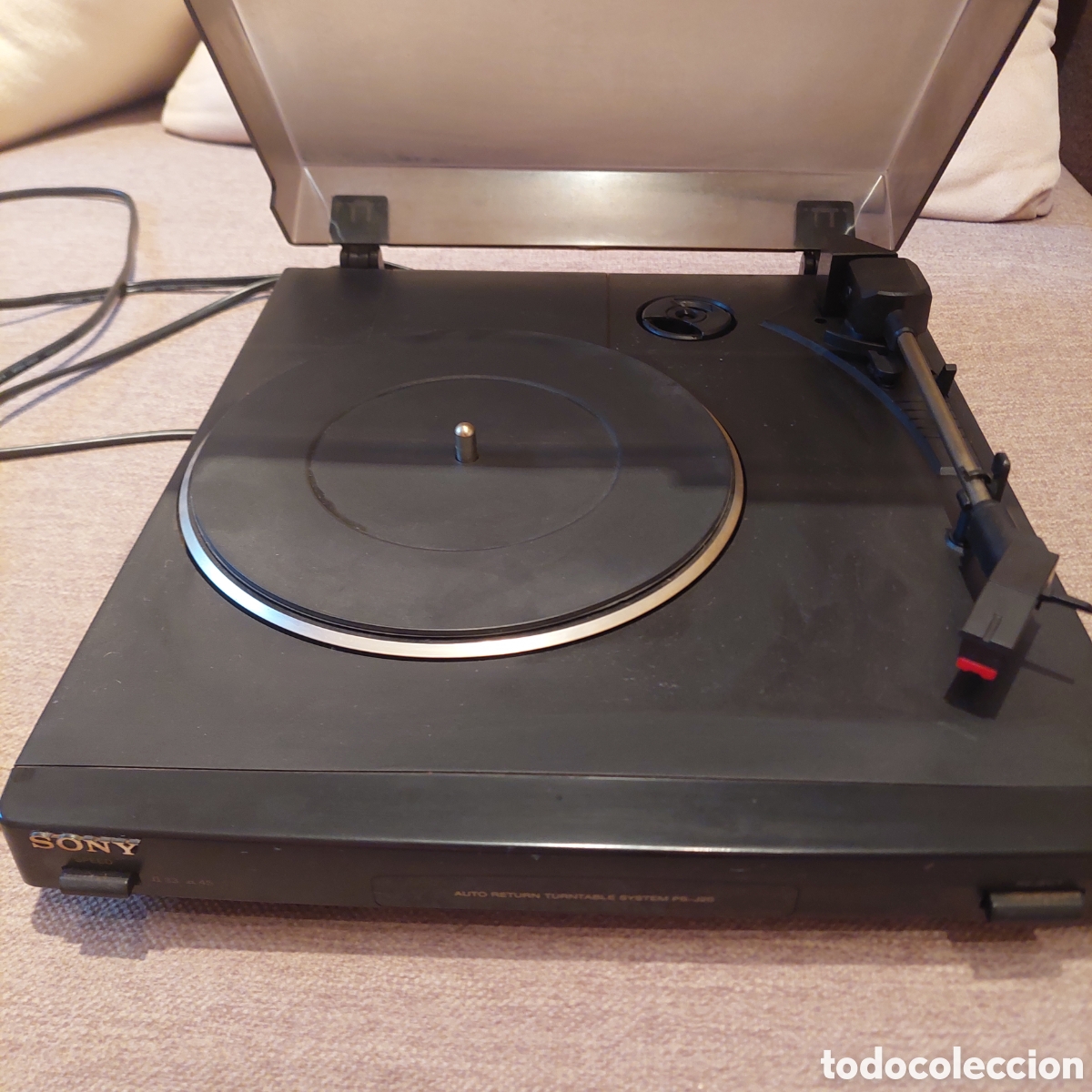 Segunda mano: Tocadiscos Sony PS-J 20 - Foto 4