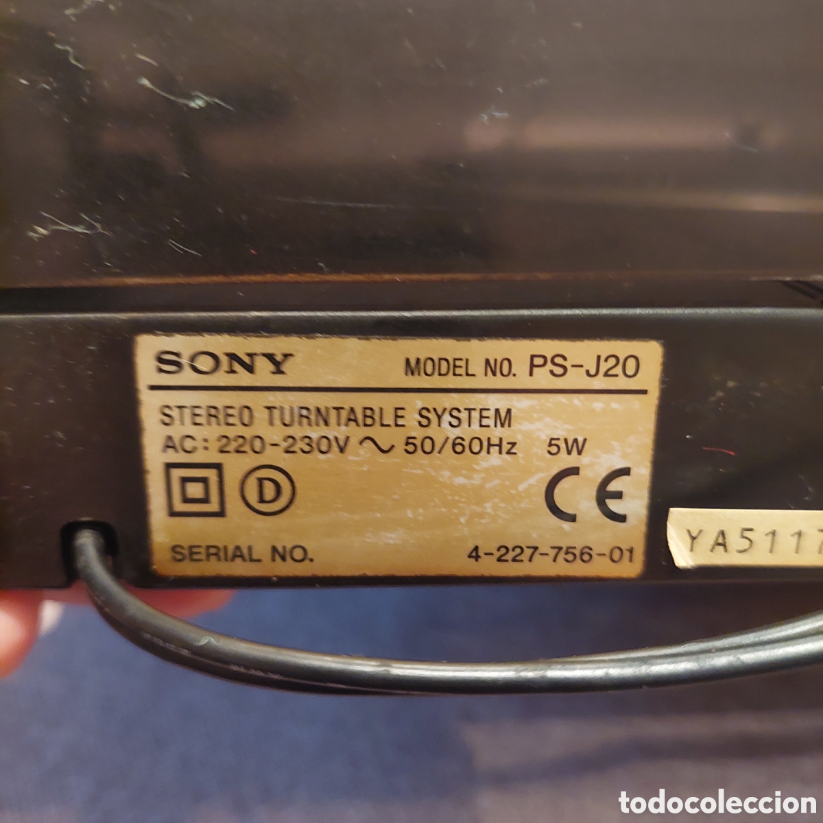 Segunda mano: Tocadiscos Sony PS-J 20 - Foto 7