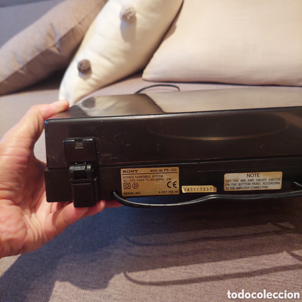 Segunda mano: Tocadiscos Sony PS-J 20 - Foto 9