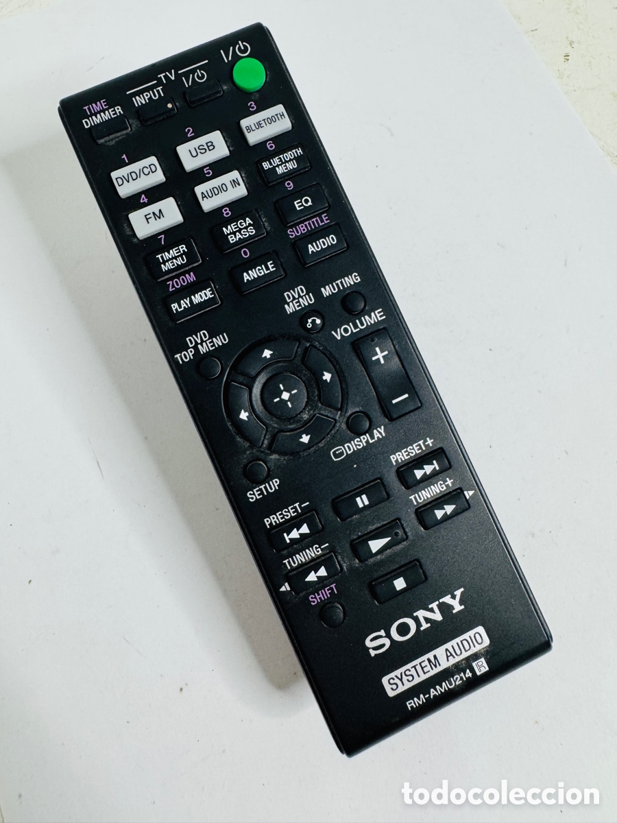 Segunda mano: Mando a Distancia SONY RM-AMU214, ORIGINAL. SWAP / USADO