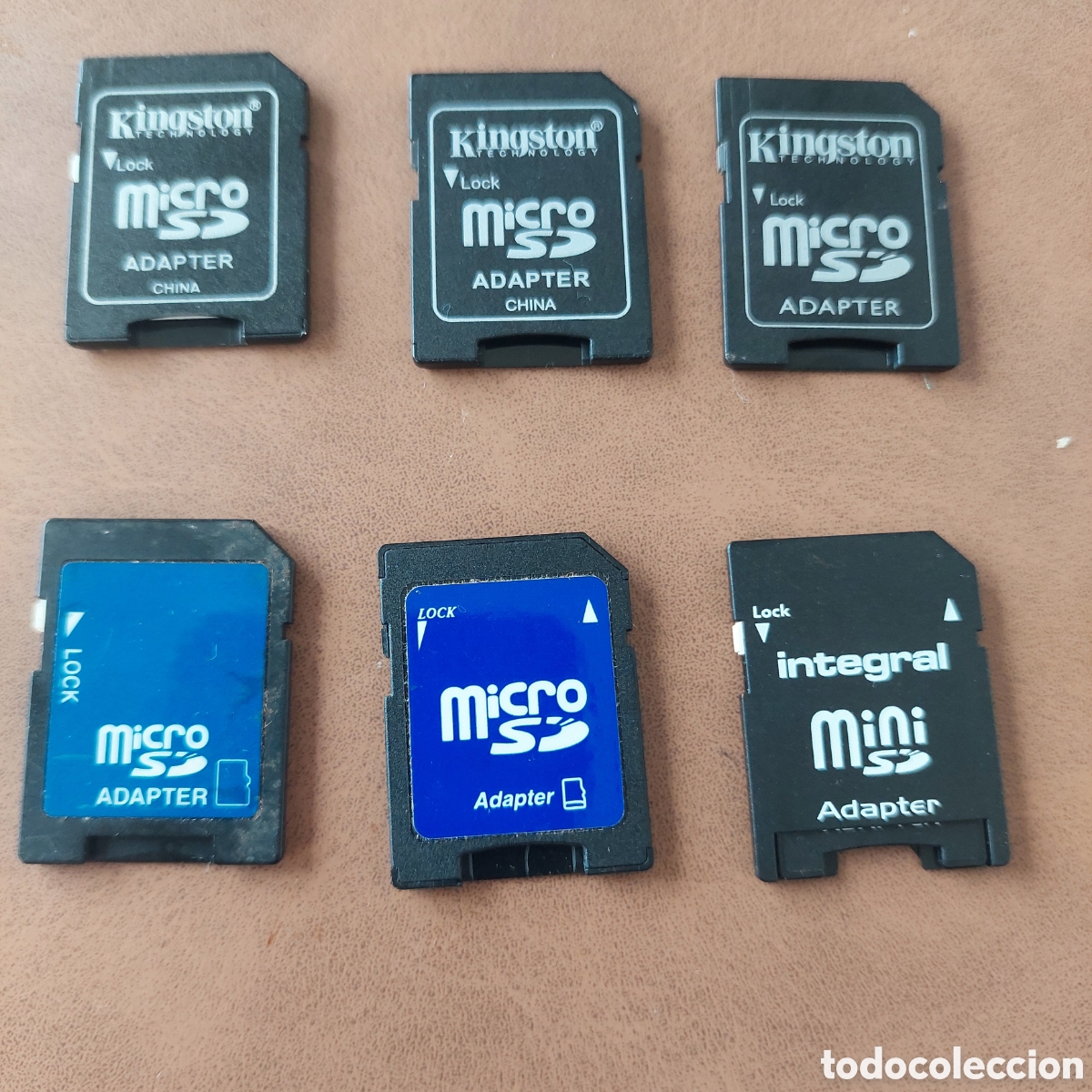 Segunda mano: 6 Adaptadores tarjetas SD.