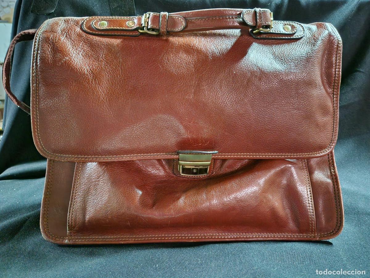 Segunda mano: BONITO MALETA DE MANO VINTAGE. COLOR CAFE. SAMSONITE.