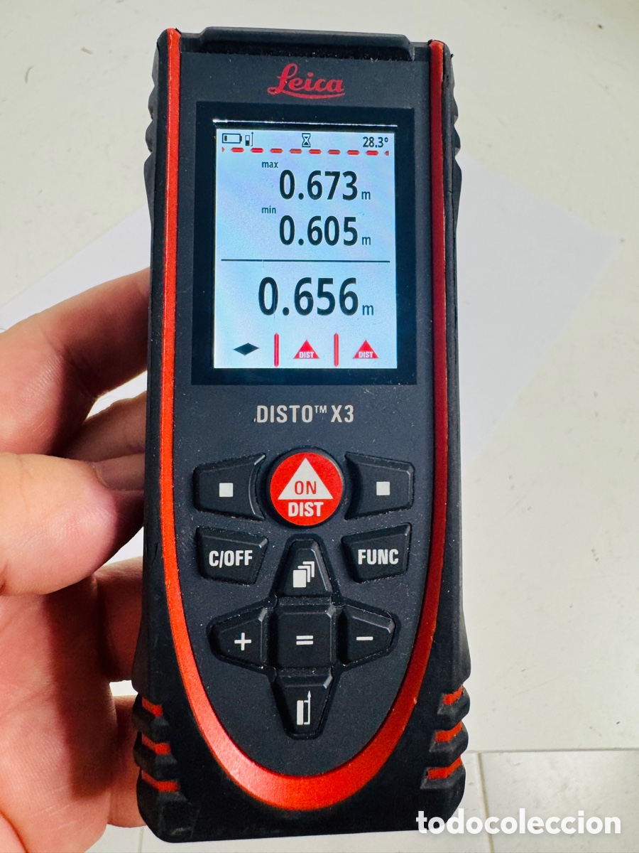 Segunda mano: Leica Disto X3 -1 Laser Distance Meter - Foto 8