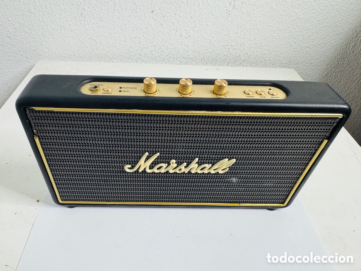 Segunda mano: Marshall Stockwell Bluetooth Speaker No Funciona Para Reparaci&oacute;n - Foto 5