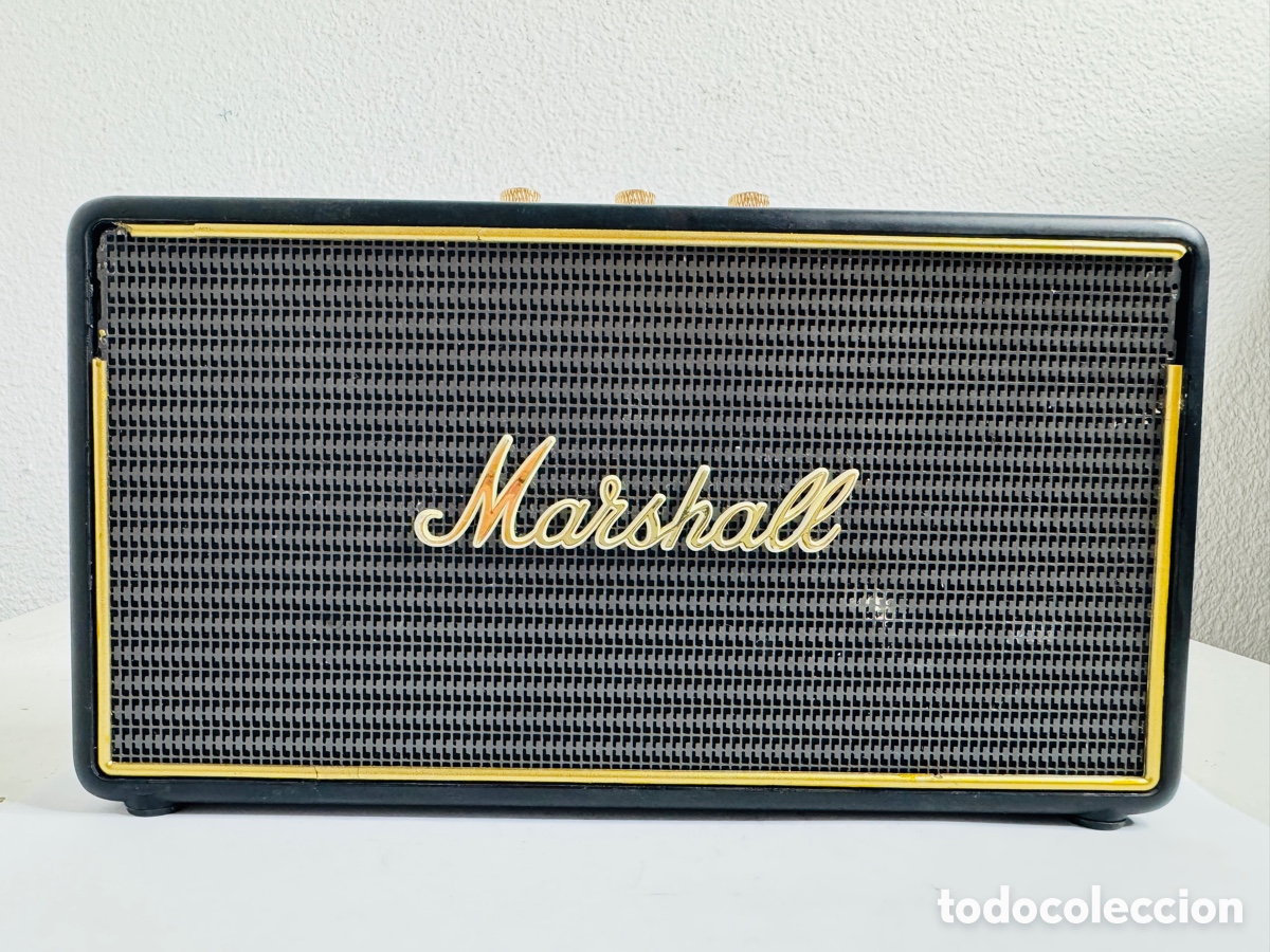 Segunda mano: Marshall Stockwell Bluetooth Speaker No Funciona Para Reparaci&oacute;n