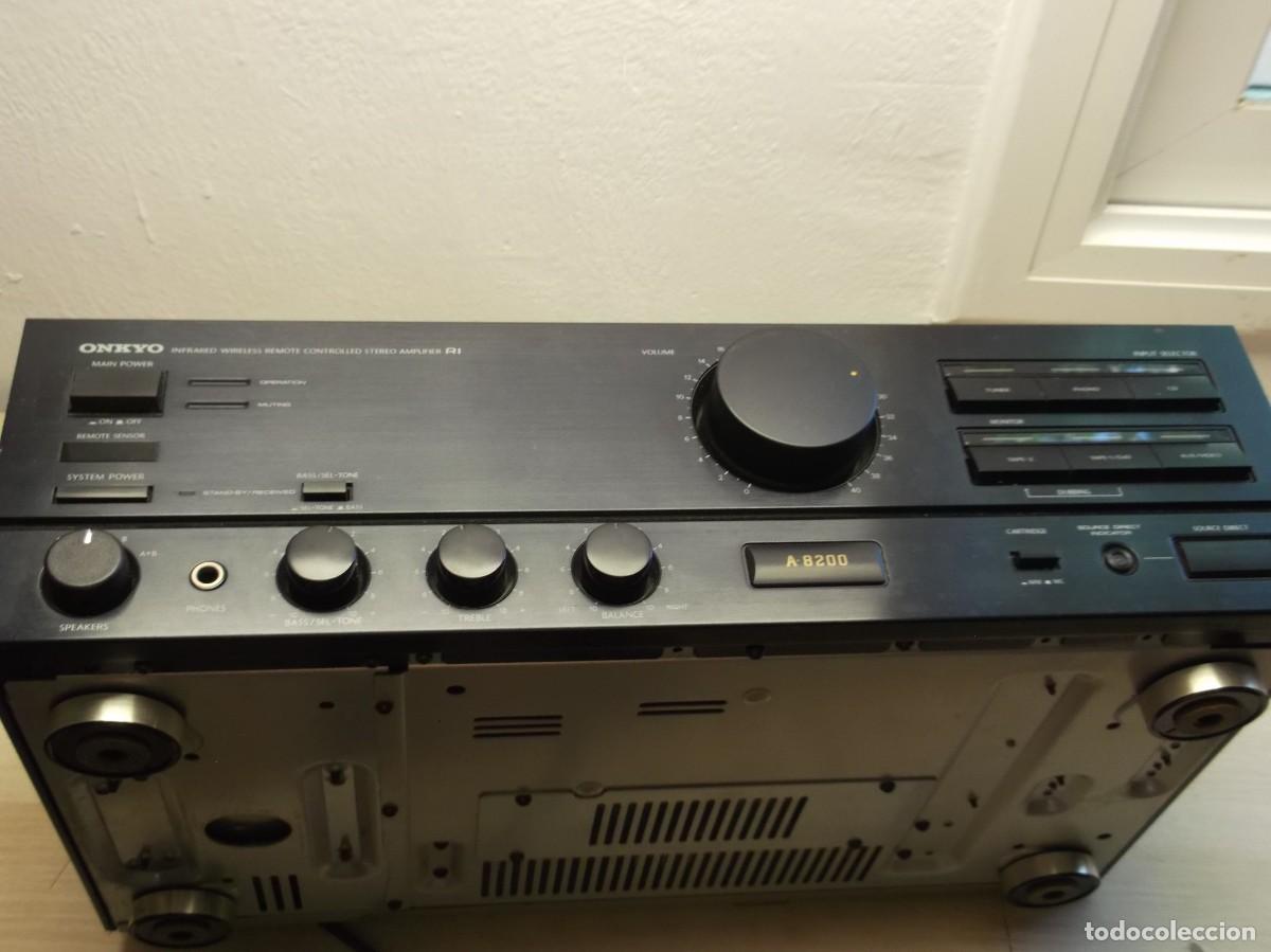 Segunda mano: AMPLIFICADOR ONKYO A-8200 con MANDO DISTANCIA