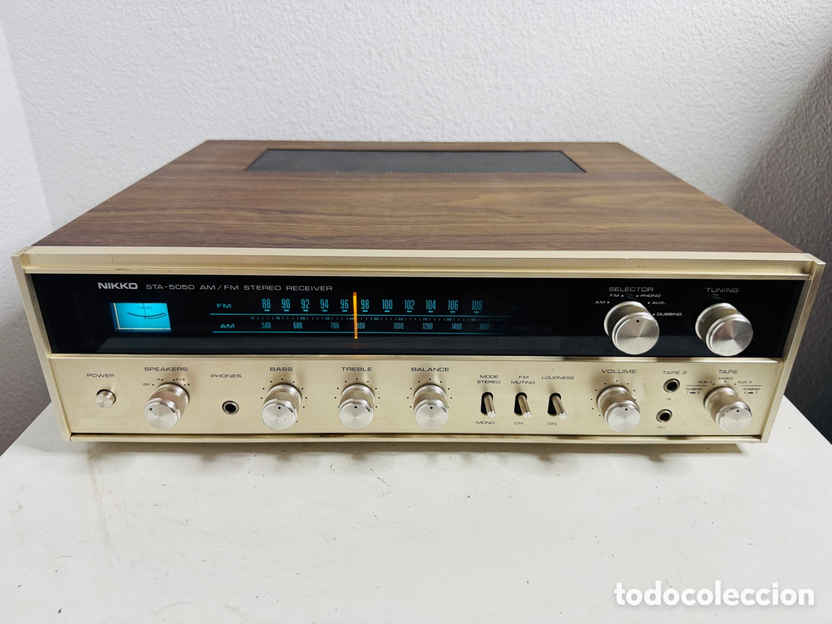 Segunda mano: Nikko STA-5050 AM/FM Stereo Receiver Made In Japan 1970s Excelente Estado