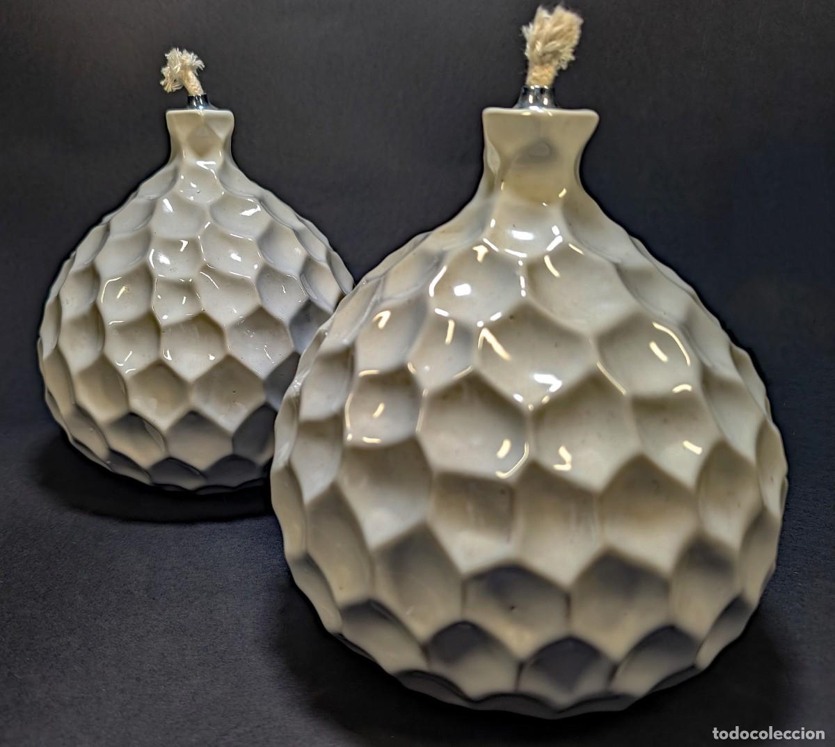 Segunda mano: Paire de lampes &agrave; huile Riverdale Collection