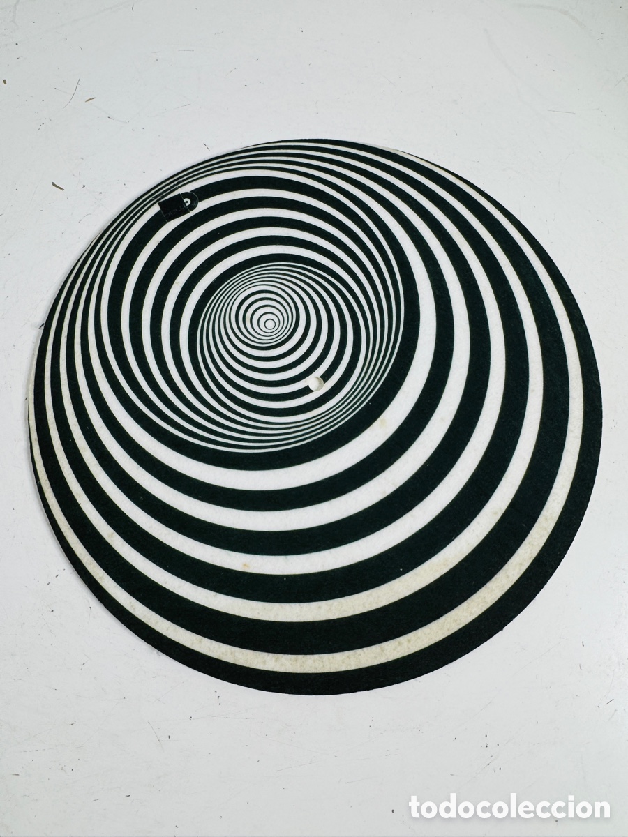 Segunda mano: Slipmat Tocadiscos Dj Psicodelia Spiral