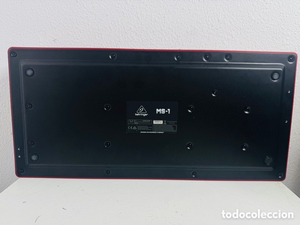 Segunda mano: Behringer MS 1 RD Analog Monophonic Synthesizer Red Keyboard - Foto 9