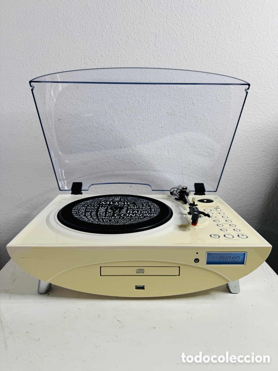 Segunda mano: Big Ben Tocadiscos CD Radio Funciona Ok