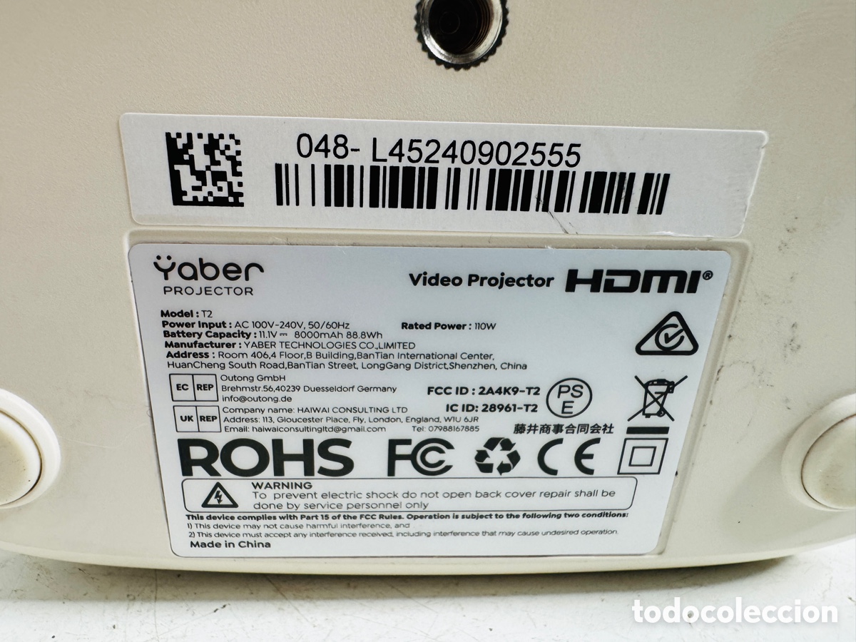 Segunda mano: Yaber T2 Projector Jbl Speaker - Foto 15