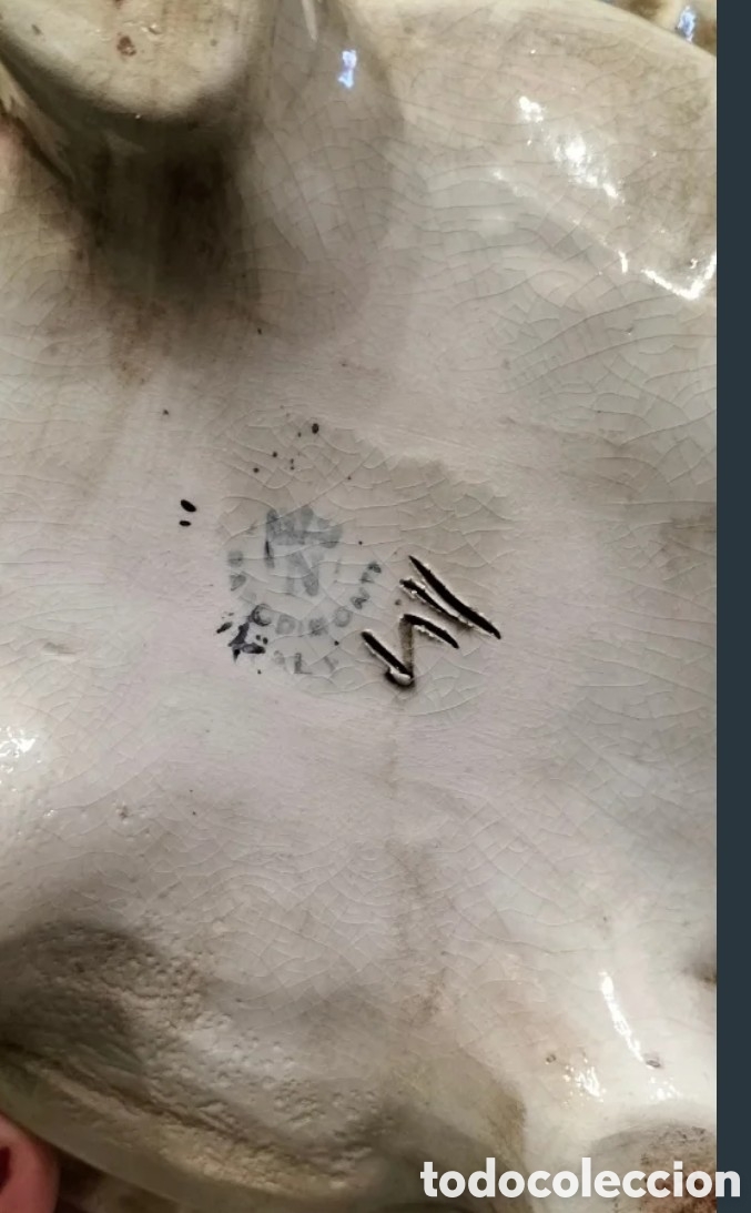 Segunda mano: Tetera de porcelana Capo di Monte - Foto 3