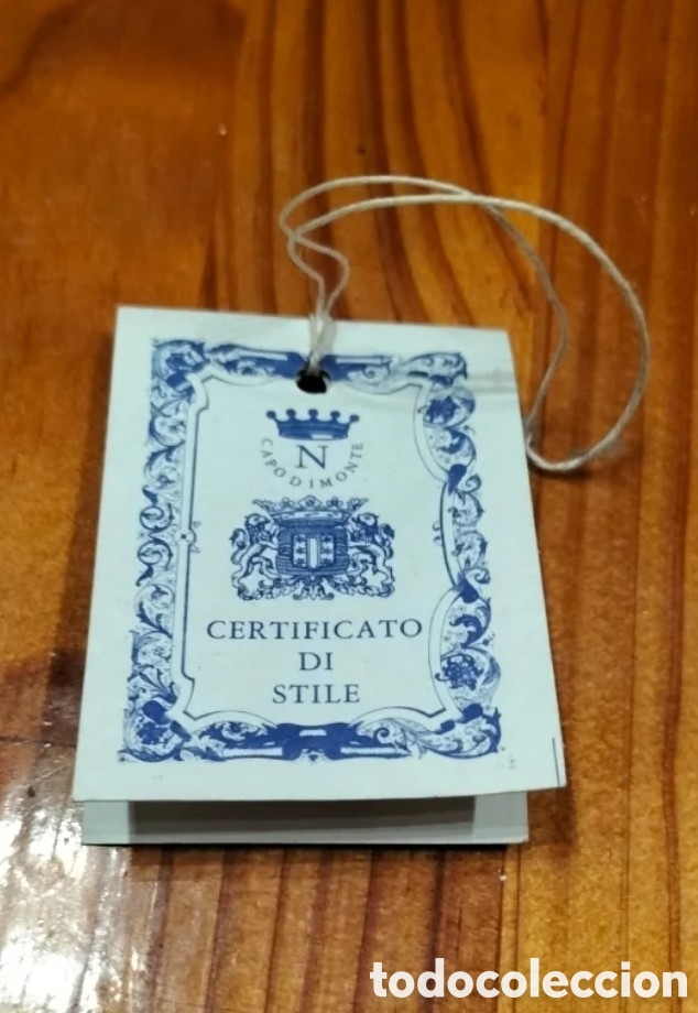 Segunda mano: Tetera de porcelana Capo di Monte - Foto 4