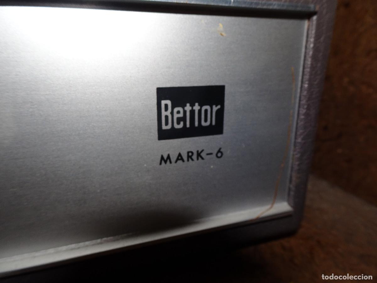 Segunda mano: Tocadiscos Port&aacute;til Bettor Mark 6 - Foto 3