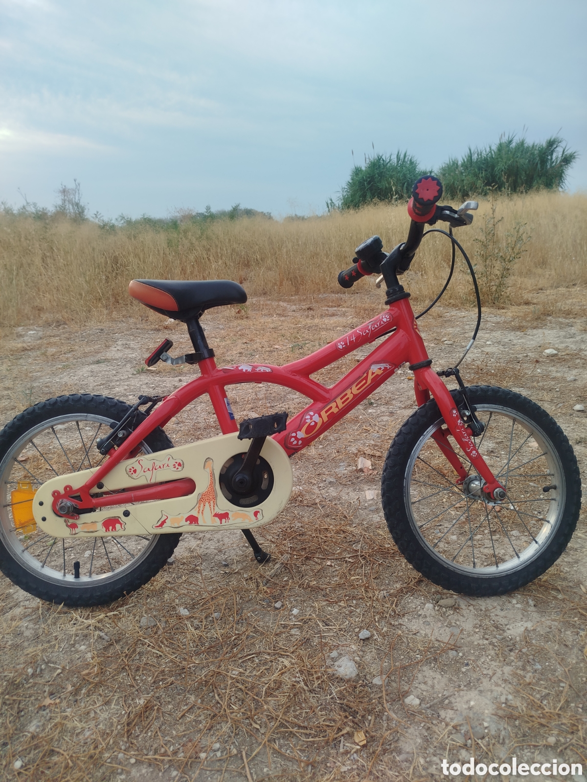 Segunda mano: ​bicicleta infantil orbea safari 14 pulgadas color rojo