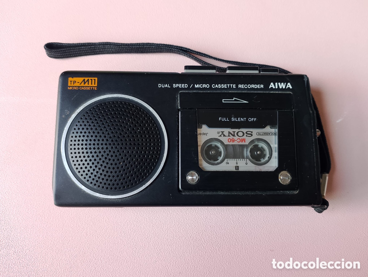Segunda mano: Aiwa TP-M11 grabadora microcasete vintage para piezas