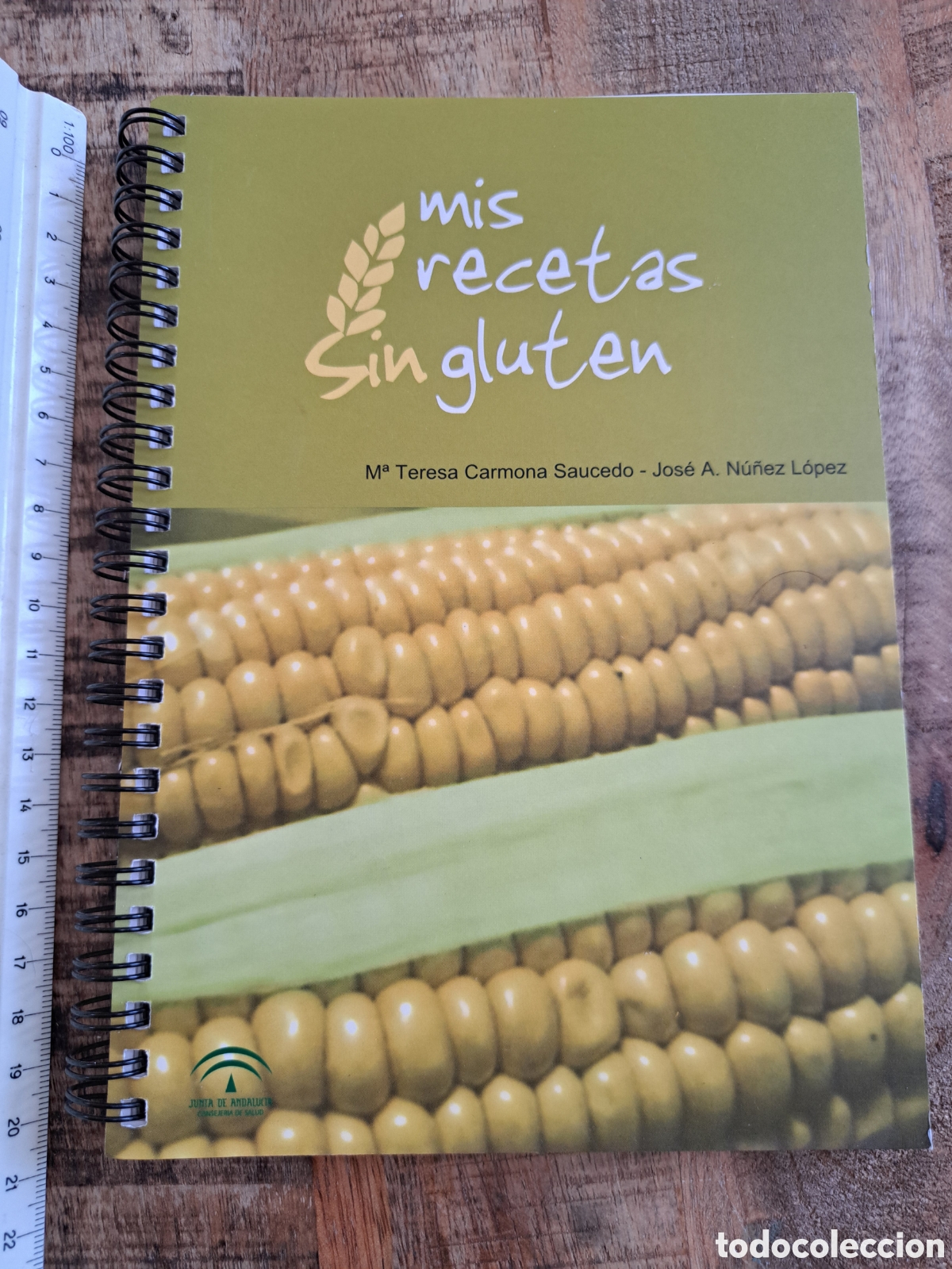 Segunda mano: Jml Mis recetas sin Gluten. Junta Andalucia. 2009. Maria teresa carmona. Jose A. Nu&ntilde;ez