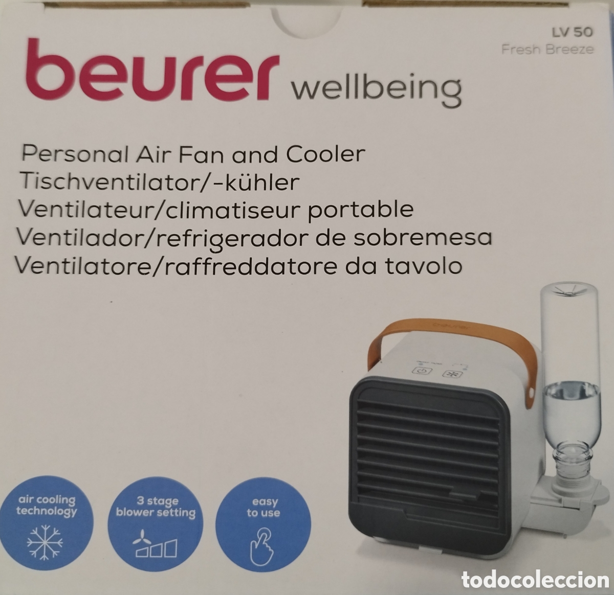 Segunda mano: Ventilador Beurer sobremesa - Foto 2