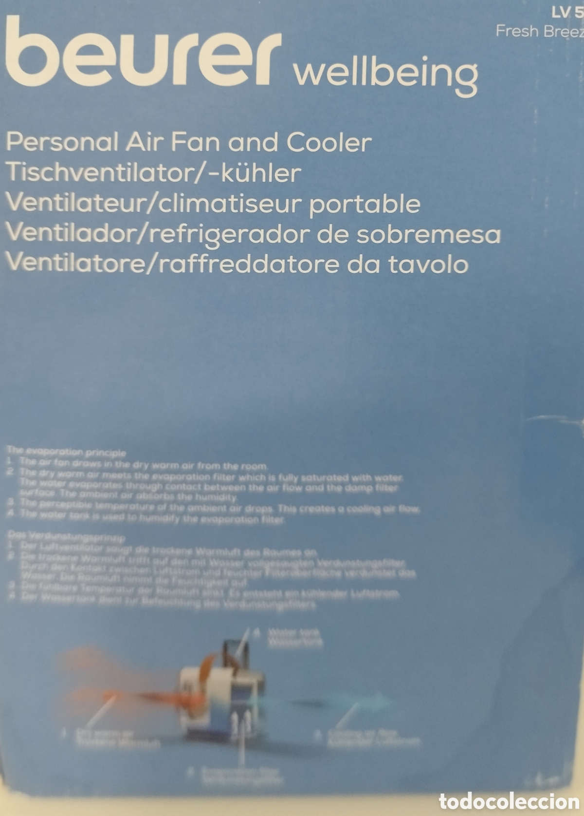 Segunda mano: Ventilador Beurer sobremesa - Foto 3