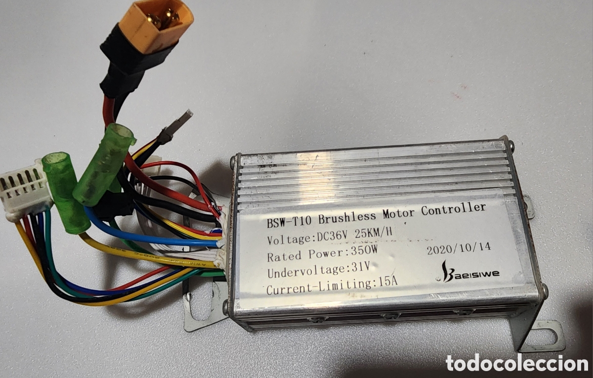D'Occasion: Controlador de Motor Brushless 36V 350W (Modelo BSW-T10) - Patinete/Bici El&eacute;ctrica
