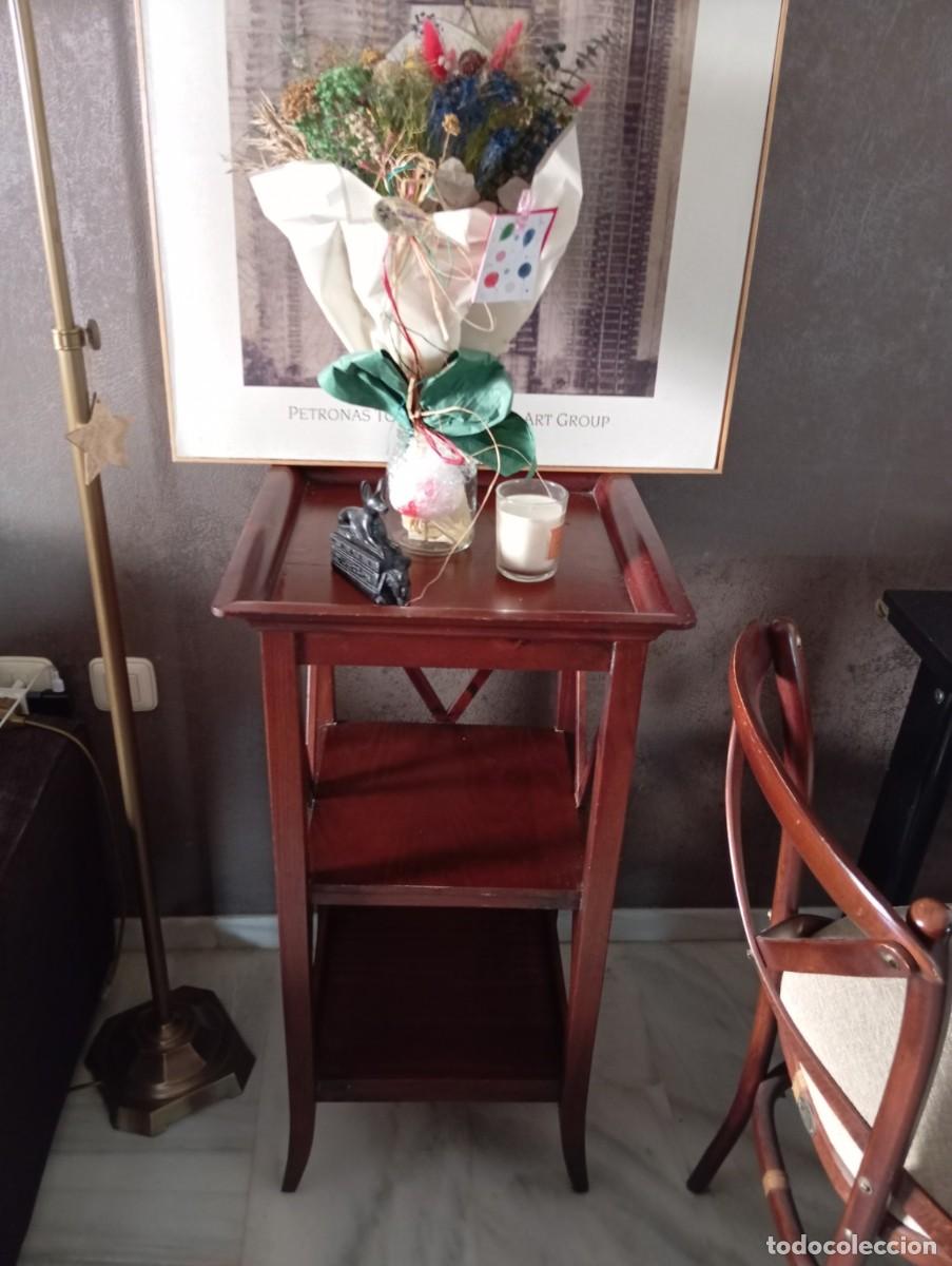 Segunda mano: PEANA O MUEBLE AUXILIAR ANTIQUE WOOD, GRUPO CASANOVA &ndash; A&Ntilde;OS 90