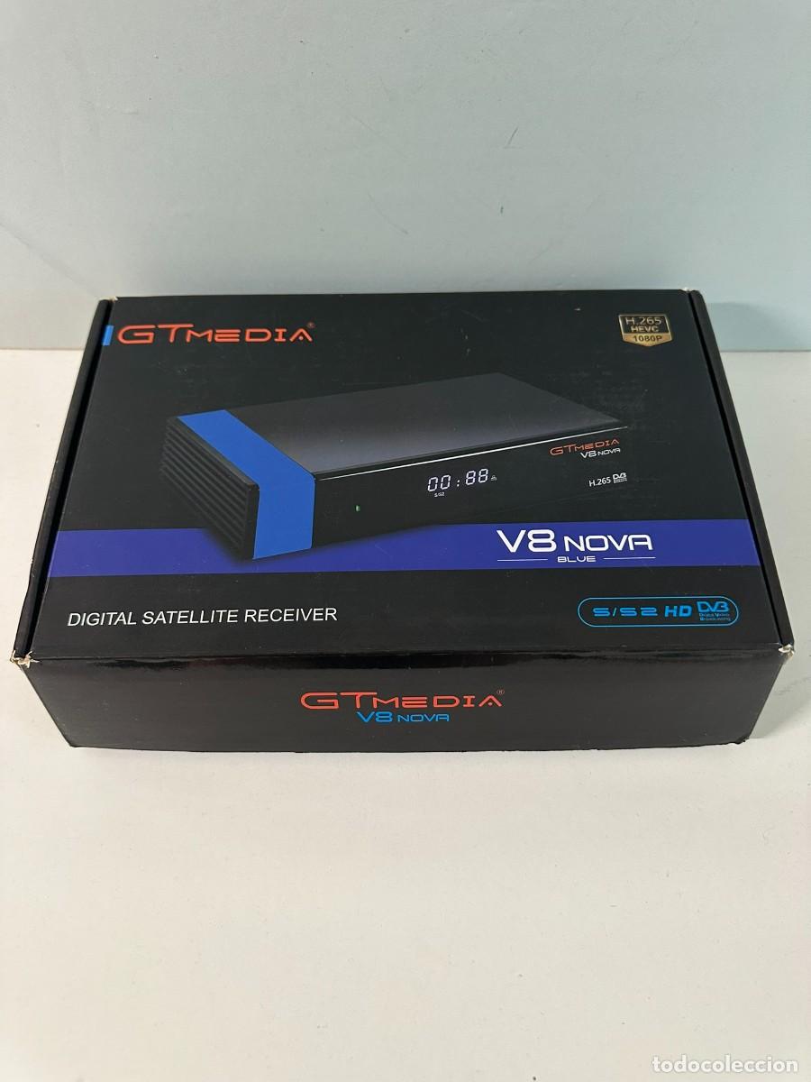Segunda mano: Receptor sat&eacute;lite GTMedia V8 Nova Blue