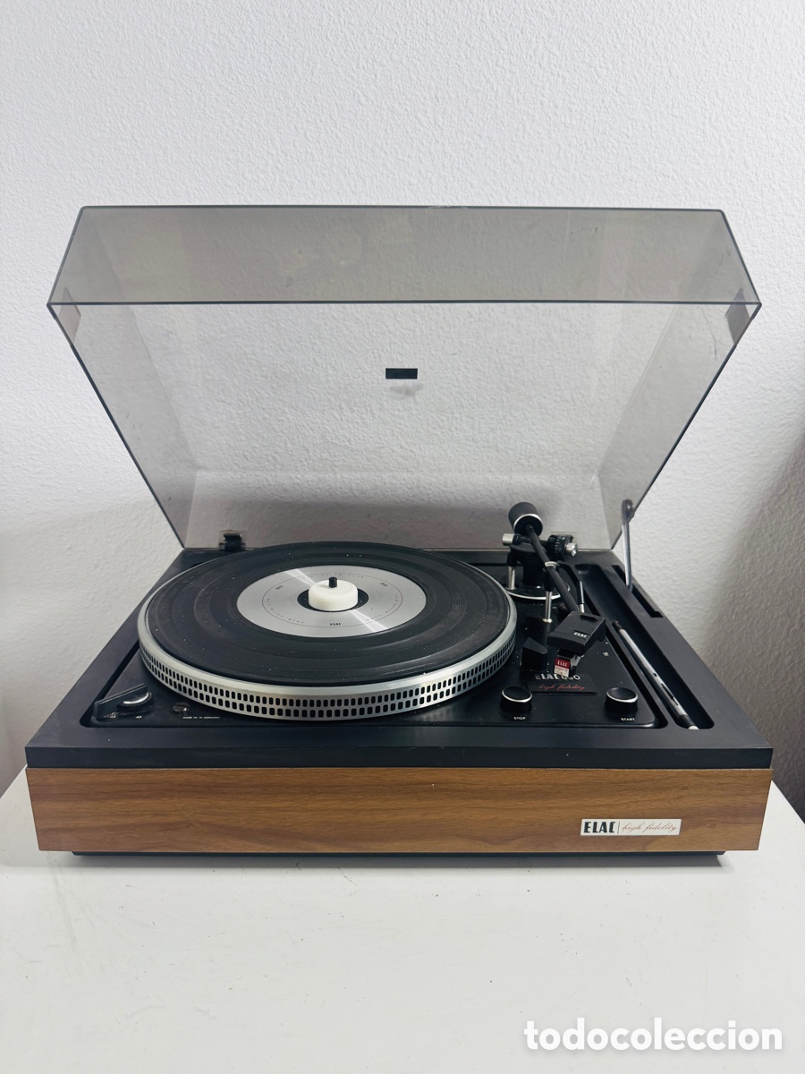 Segunda mano: Elac 830 Giradiscos Hifi Vintage Incompleto Para Restaurar Motor Ok1