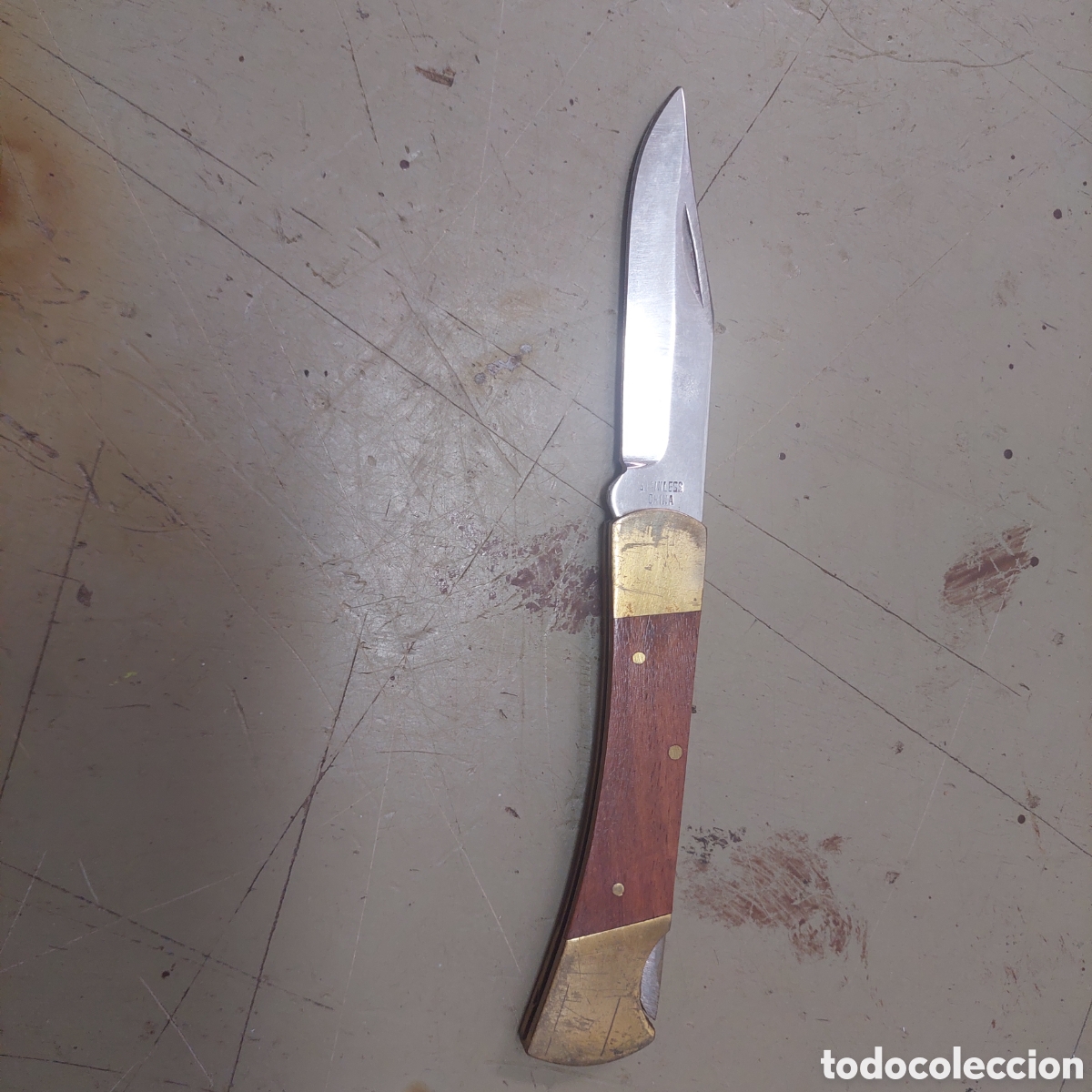 Segunda mano: Navaja para caza lat&oacute;n .