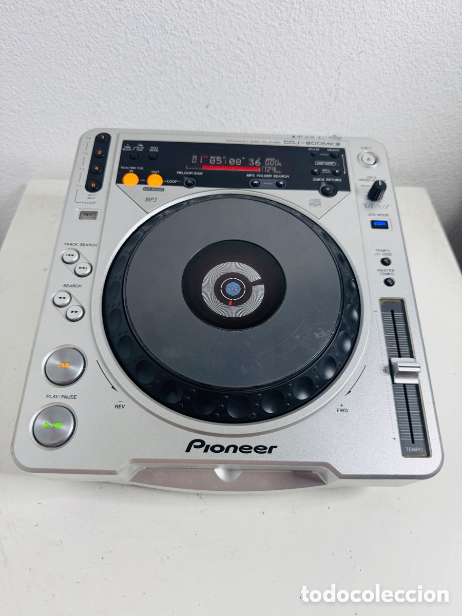 Segunda mano: Pioneer CDJ-800 MK2 Professional DJ CD Player MP3 Compact Disc Funciona Ok