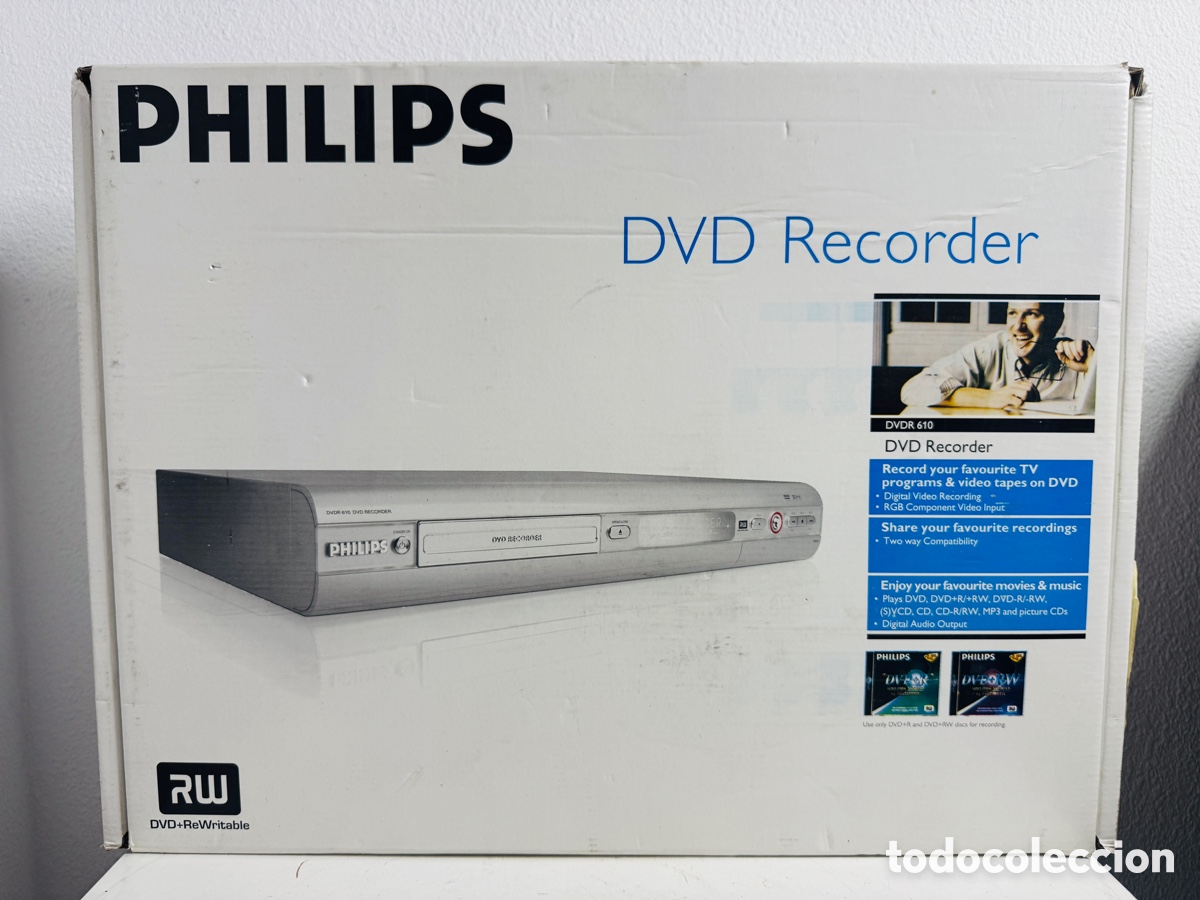 Segunda mano: Philips DVDR610 DVD Recorder