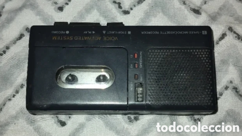 Segunda mano: Grabadora de voz vintage Sanyo