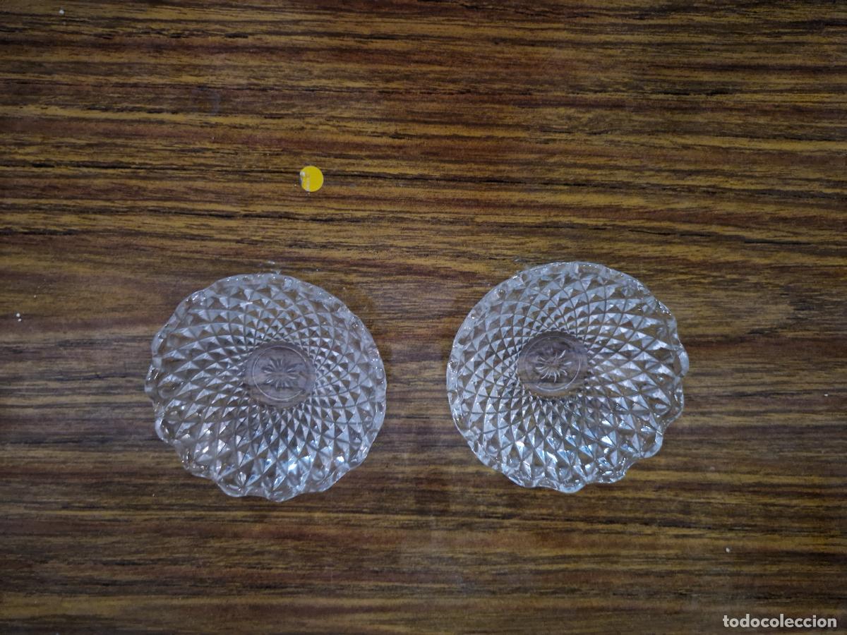 Segunda mano: BONITOS CUENCOS DE CRISTAL