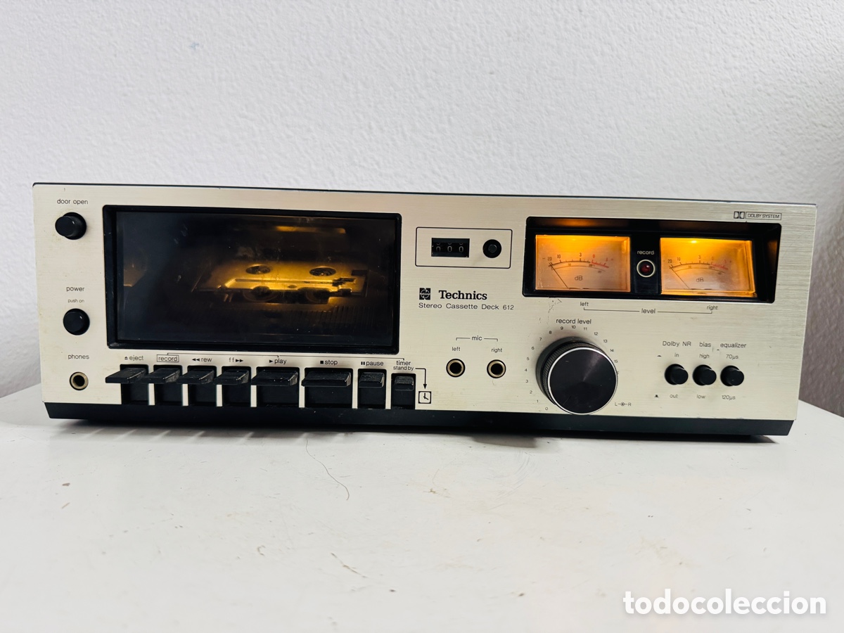 Segunda mano: National Technics 612 Cassette Deck Hifi Vintage Japan 1979 No Funciona