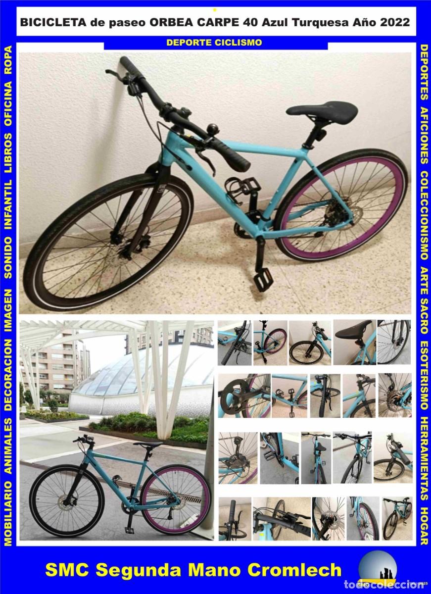 Segunda mano: Bicicleta de paseo ORBEA CARPE 40. A&ntilde;o 2022 Muy buen estado. Uso exclusivo en Ciudad.