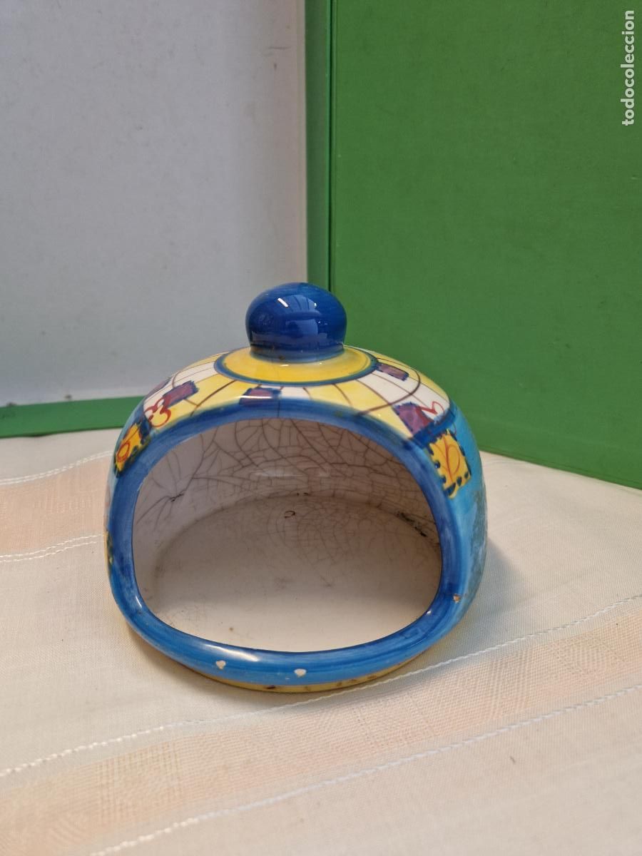 Segunda mano: BONITO GUARDA ESTROPAJOS DE CERAMICA.
