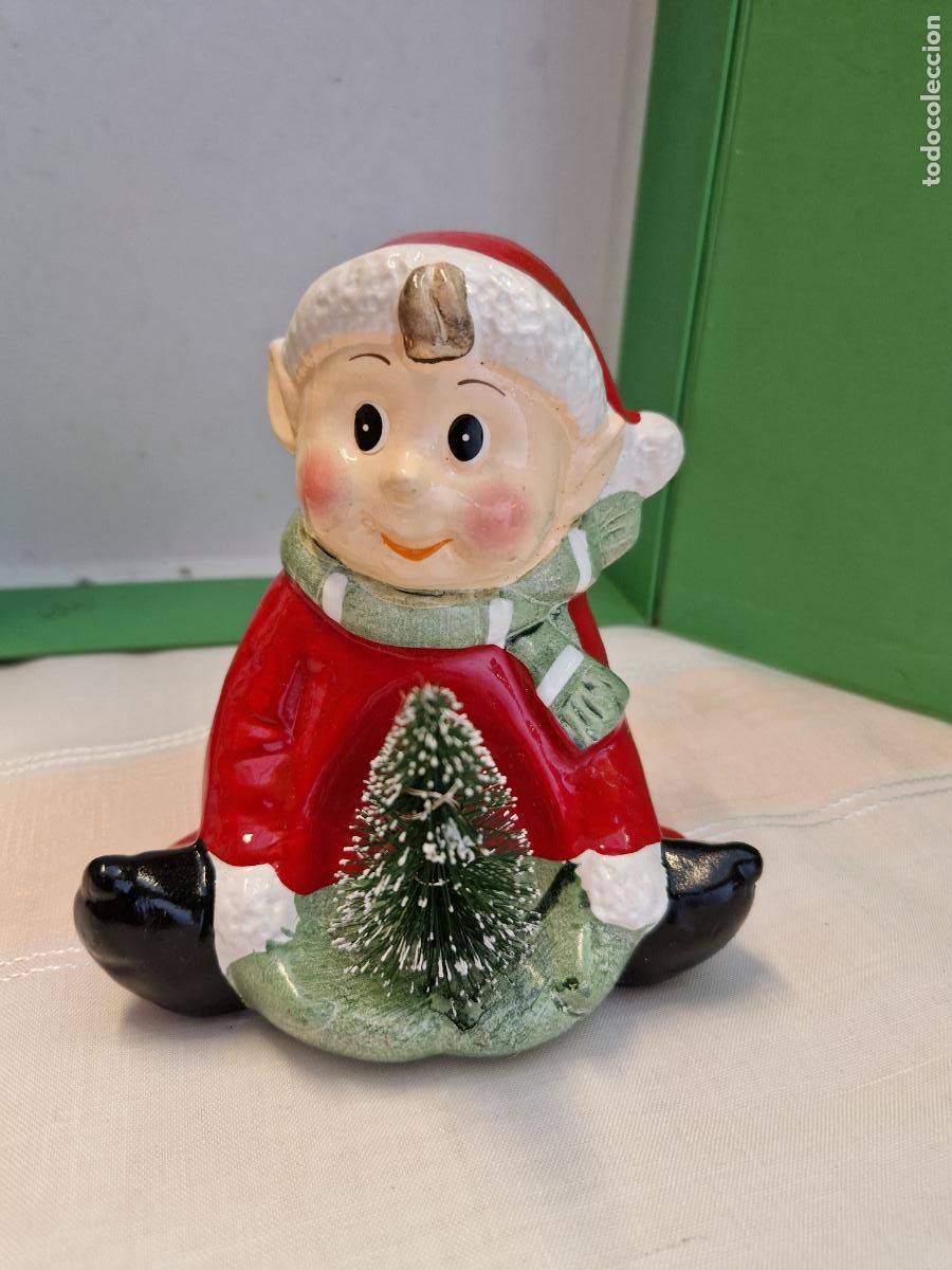 Segunda mano: BONITO ELFO NAVIDE&Ntilde;O DECORATIVO.
