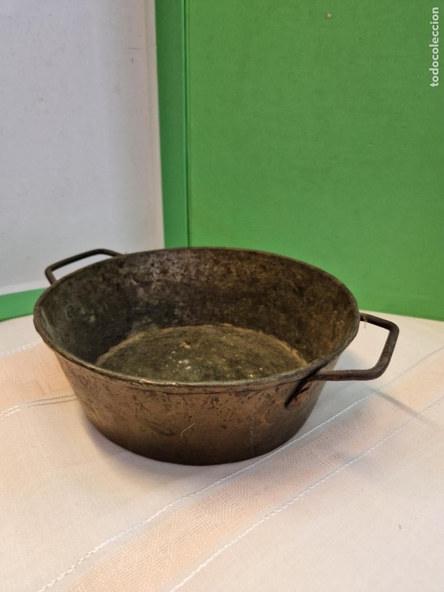 Segunda mano: BONITA OLLA DE ALUMINIO VINTAGE. MEDIDA 19*19